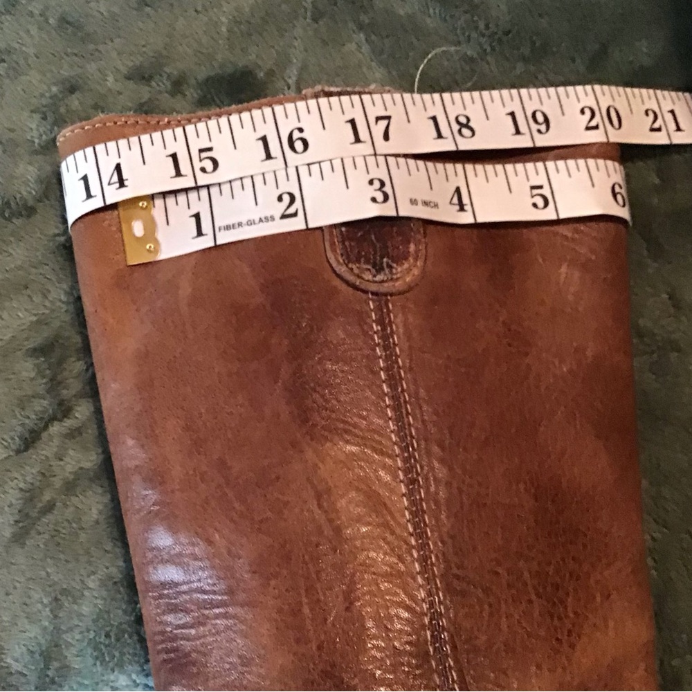 Bed Stu Rustic Brown Leather Heeled Boots - Picture 12 of 15